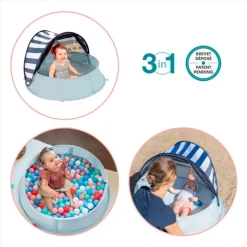 Tienda y piscina anti UV marino*BABYMOOV Outlet