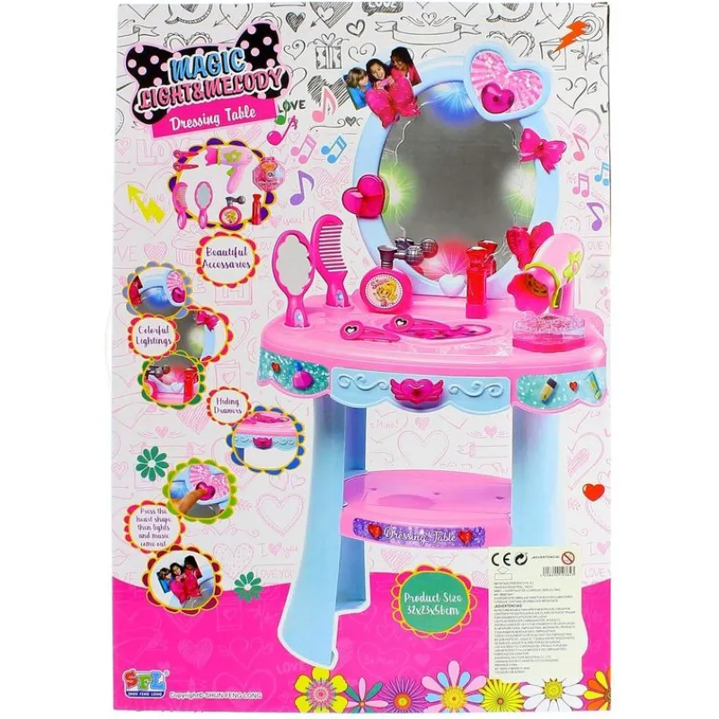 DRIM DISCOUNT Juegos Y Juguetes De Imitación-Tocador Infantil con Sonido