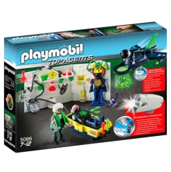 PLAYMOBIL Playmobil-Top Agents Laboratorio Robótico Especial