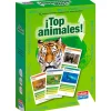 FALOMIR Juegos Y Juguetes Educativos|Amigos Y Familia-Top Animales Juego Cartas