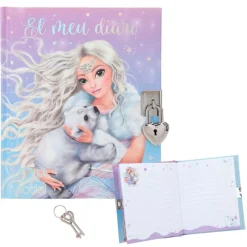 DEPESCHE Artículos En Catalán|Escolar-Top Model Iceworld Diario con Candado en Catalán