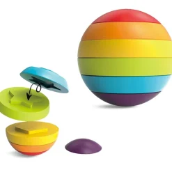 DRIM DISCOUNT Primera Infancia Y Preescolar-Torre Apilable Forma Bola