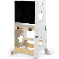 MS Accesorios Y Complementos De Baño|Accesorios Y Complementos Para El Hogar-Torre de aprendizaje Learn Up Blanca