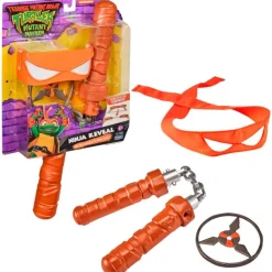 FAMOSA Juegos Y Juguetes De Imitación-Tortugas Ninja Pack Movie Role Play Surtido