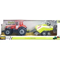 Tractor de Granja con Remolque Push! To Power & Go*DRIM DISCOUNT Best