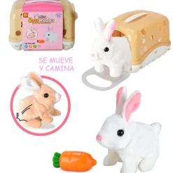 DRIM DISCOUNT Electrónicos-Transportín con Conejito Surtido