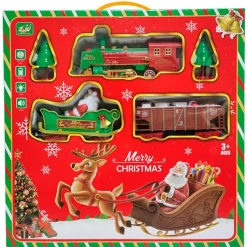 DRIM DISCOUNT Vehículos, Trenes Y Parkings-Tren Navideño con Trineo