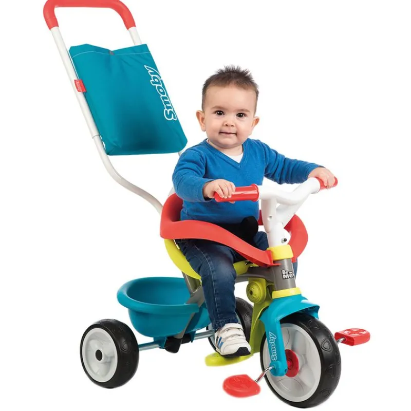 SMOBY Bicicletas, Correpasillos Y Triciclos-Triciclo Be Move Confort Azul