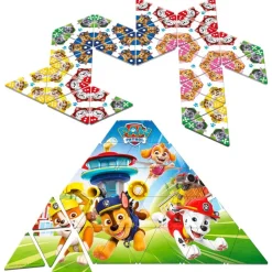 GOLIATH Juegos De Mesa-Triominos Junior Edición Patrulla Canina