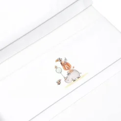 INTERBABY Ropa De Cuna-Triptico Sábanas cuna de 120*60 Rino Broche