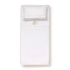 Triptico Sábanas cuna de 120*60 Animalitos Bco/Gri*INTERBABY Sale