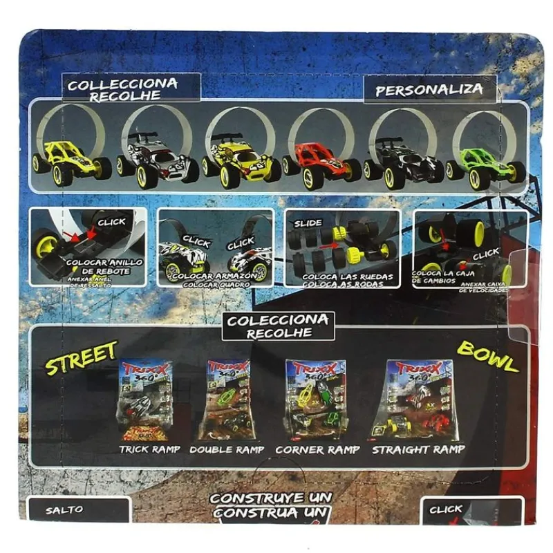 CIFE Vehículos, Trenes Y Parkings-Trixx 360 Rampa Doble Negro