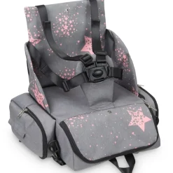 MS Tronas De Viaje-Trona blanda Stars Rosa