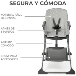 Trona Foldee Grey*KINDERKRAFT Clearance