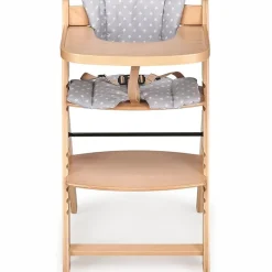 Trona Madera con cojín Full Gris*MS Hot