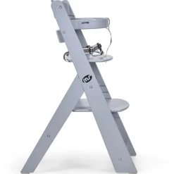 Trona madera gris con cojín Full Rosa*MS Outlet