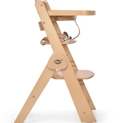 Trona madera plegable con cojín Full Rosa*MS Best