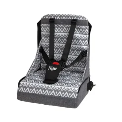 KIOKIDS Tronas De Viaje-Trona portátil Zig Zag Gris