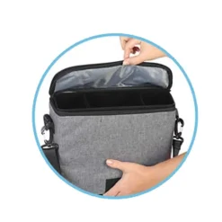 KIOKIDS Tronas De Viaje-Trona portátil Zig Zag Gris