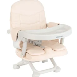 KIKKABOO Tronas De Viaje-Trona sobresilla Beige