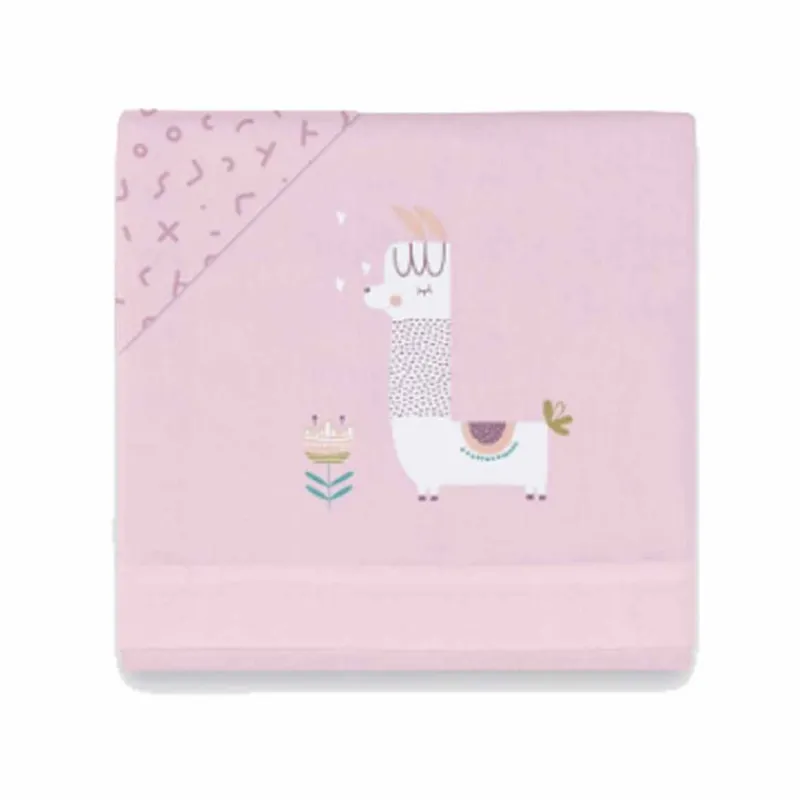 BIMBI DREAMS Ropa De Cuna-Tríptico de Sábanas de Cuna 60*120 Llama Rosa