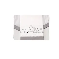 Tríptico sábanas 140x80 Nuit Gris*PIRULOS Clearance