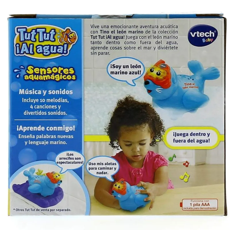 Tut Tut Al Agua Tino El León Marino*VTECH Discount