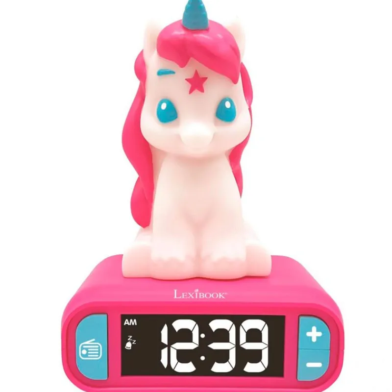 LEXIBOOK Electrónicos-Unicornio Despertador Digital