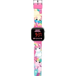 KIDS EUROSWAN Electrónicos-Unicornio Dulces Sueños Reloj LED