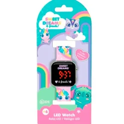 KIDS EUROSWAN Electrónicos-Unicornio Dulces Sueños Reloj LED
