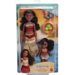 MATTEL Muñecas-Vaiana Pack Muñecas Vaiana & Simea