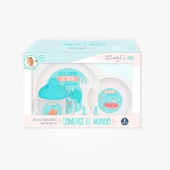 Vajilla 5 piezas " La Mar de Felices"*SARO Sale