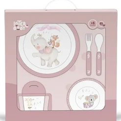 INTERBABY Vajillas Infantiles-Vajilla 5 Piezas micro Friends