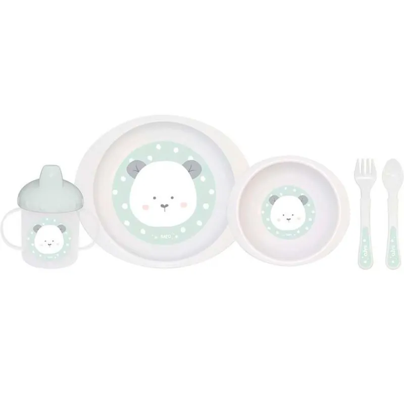 Vajilla Para Microondas 5 Piezas Mint*SARO Best