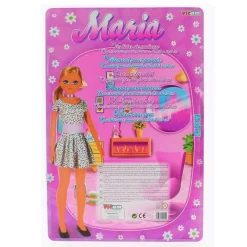 DRIM DISCOUNT Muñecas-Vestido Muñeca 85 cm Flores Verde