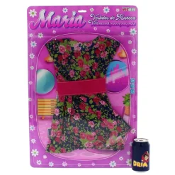 DRIM DISCOUNT Muñecas-Vestido Muñeca 85 cm Flores Verde