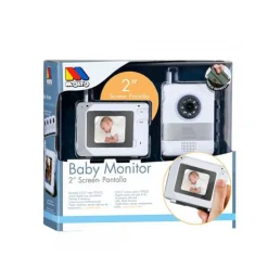 MOLTO Vigilabebés|Seguridad En El Hogar-Vigila bebé digital tech con cámara y pantalla de 2"