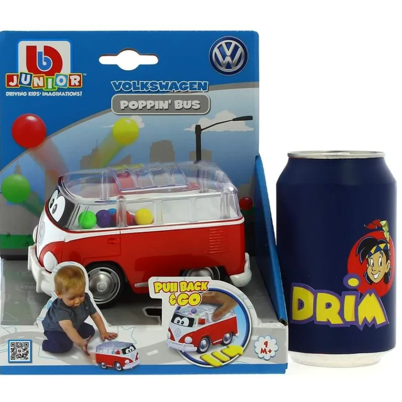 BURAGO Vehículos, Trenes Y Parkings-Volkswagen Poppin Bus Surtido