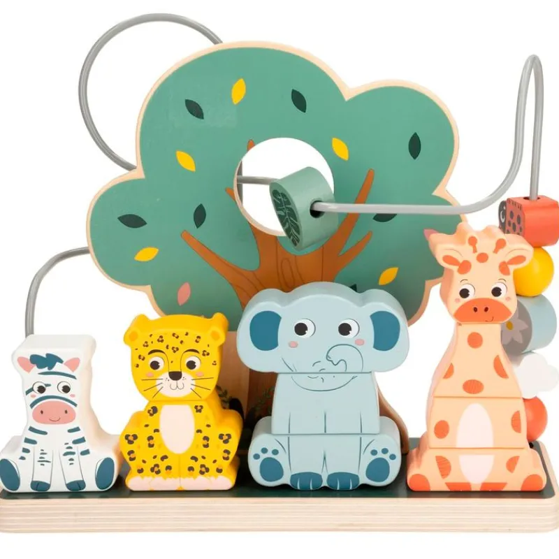 COLOR BABY Primera Infancia Y Preescolar-Womax Zookabee Juego Actiivdades Madera