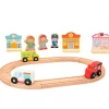 Woomax Pista y Vehículos de Madera*COLOR BABY Sale