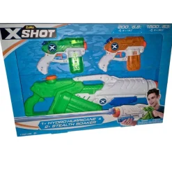 ZURU Aire Libre-X- Shot Multipack de 3 Pistolas de Agua