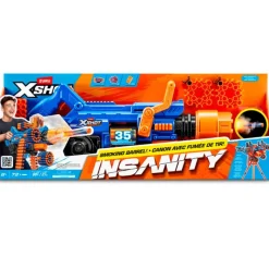 ZURU Juegos Y Juguetes De Imitación-X-Shot Insanity Pistola Smoking Barrel