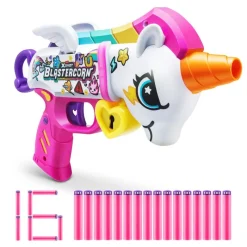 ZURU Juegos Y Juguetes De Imitación-X-Shot Lanzador Blastercorn Unicorn Heartbreaker