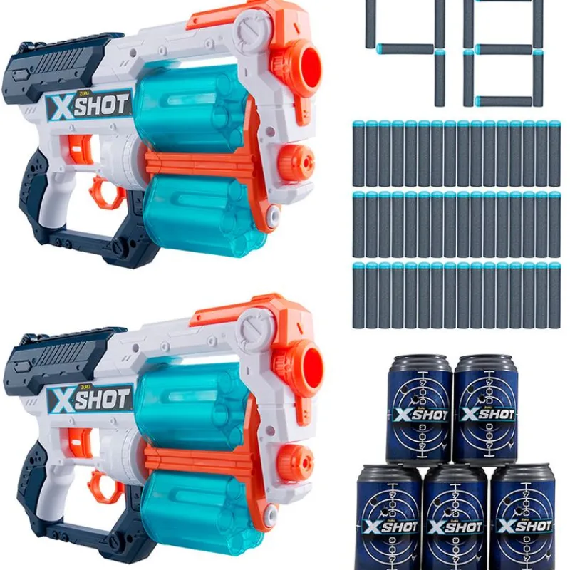 XSHOT Xcess Pack Doble Pistolas*ZURU Clearance