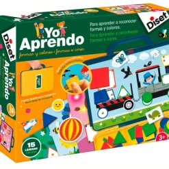 DISET Juegos Y Juguetes Educativos-Yo Aprendo Formas y Colores Juego Educativo