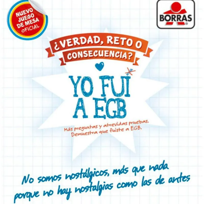 Yo Fui a EGB Juego Mesa Nueva Edición*EDUCA Hot