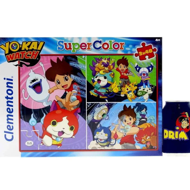 Yo-Kai Watch Puzzle 3 x 48 Piezas*CLEMENTONI Online